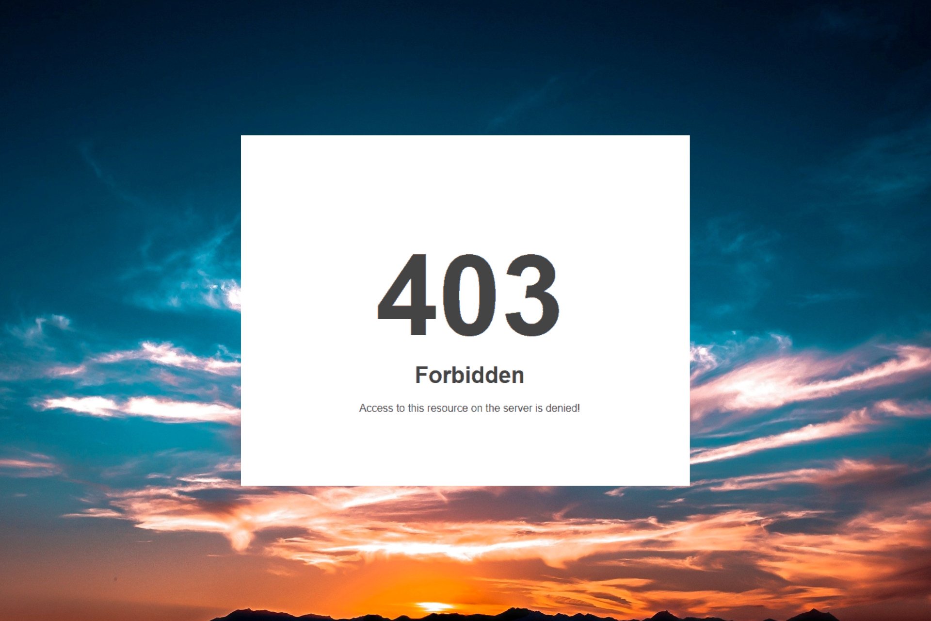 How to fix eBay 403 Forbidden Error