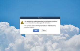 How to fix the QuickBooks payroll service connection error