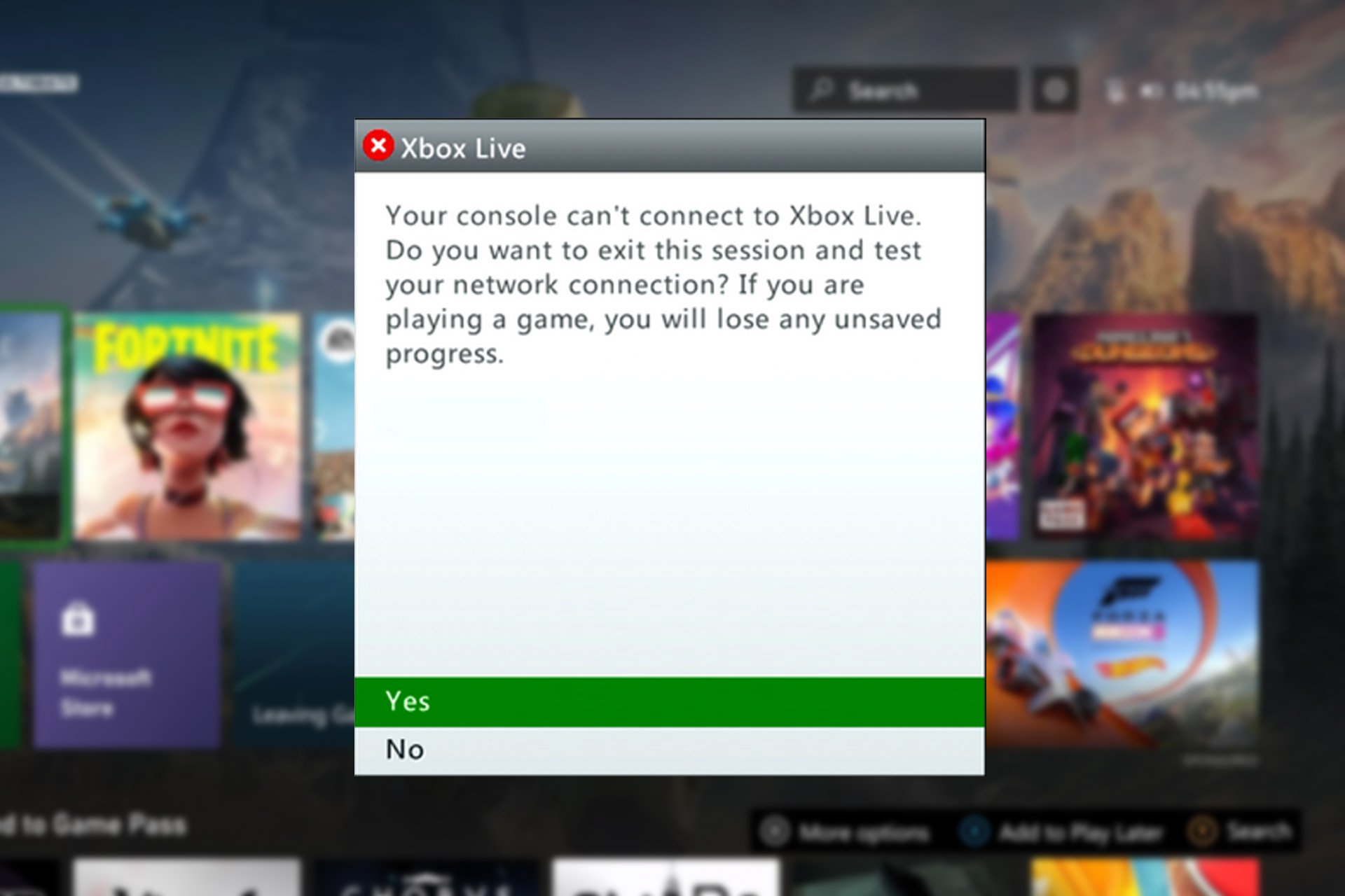 xbox error code 80151912
