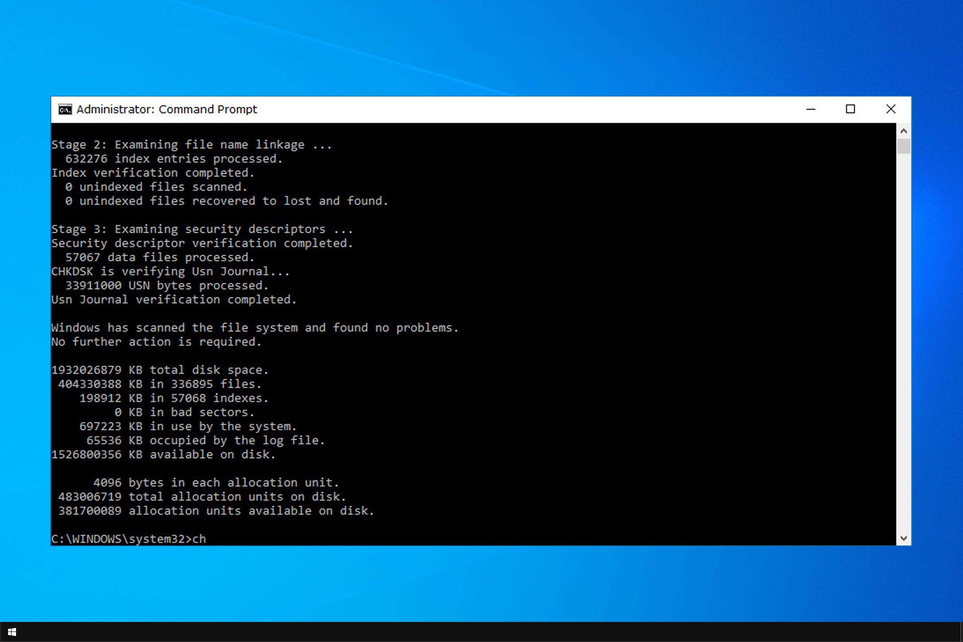 Chkdsk Stuck on an External Hard Drive