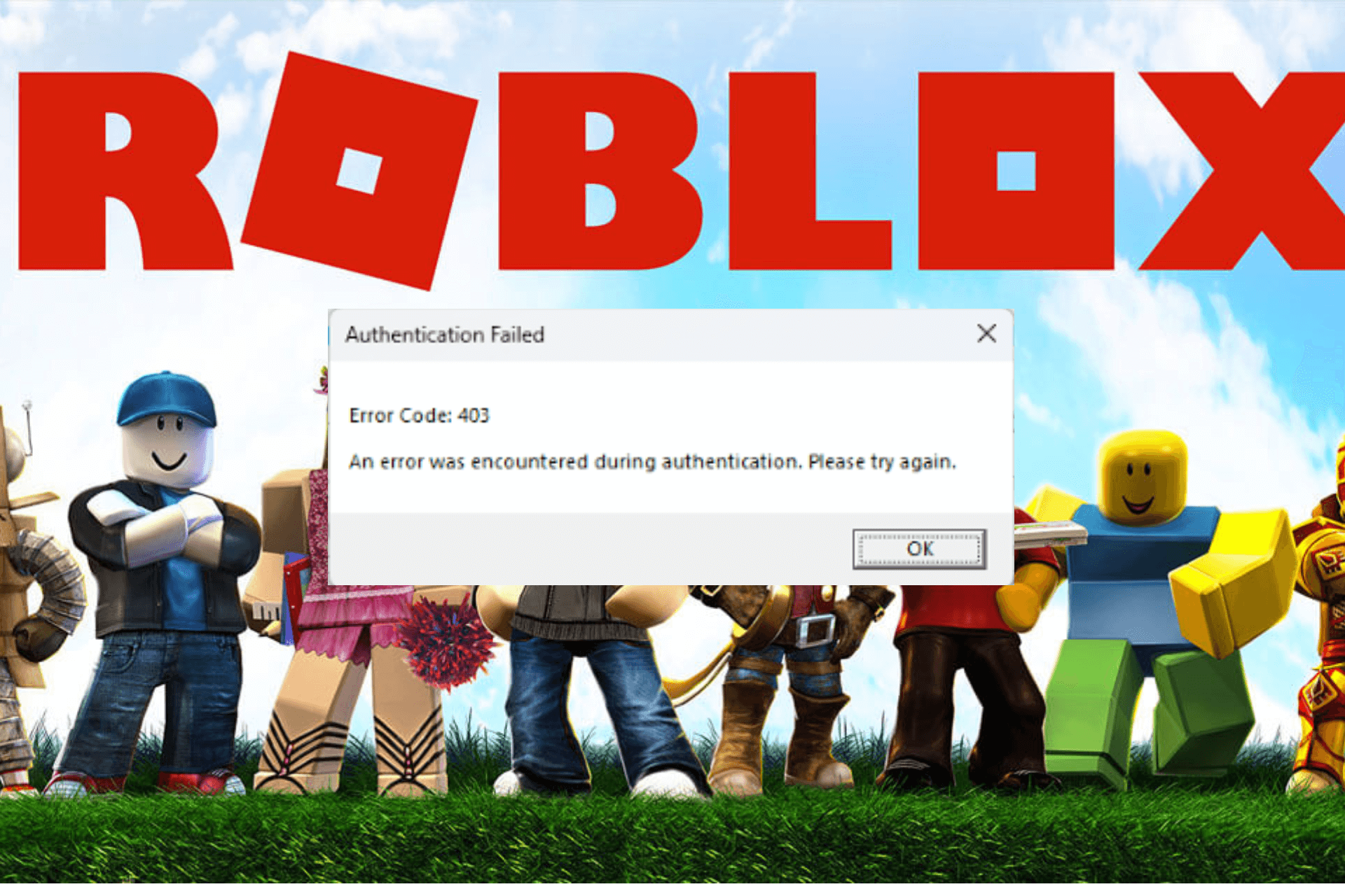 error code 403 Roblox