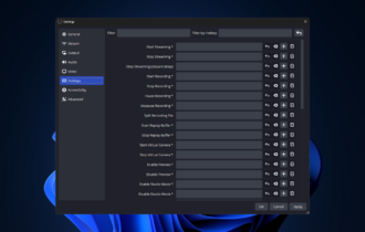 OBS Studio - obs hotkeys
