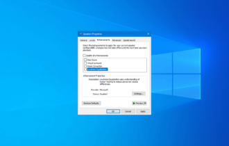 Enable or Disable Loudness Equalization on Windows 10