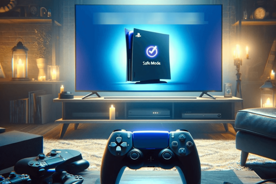 Start PlayStation 5 in Safe Mode?