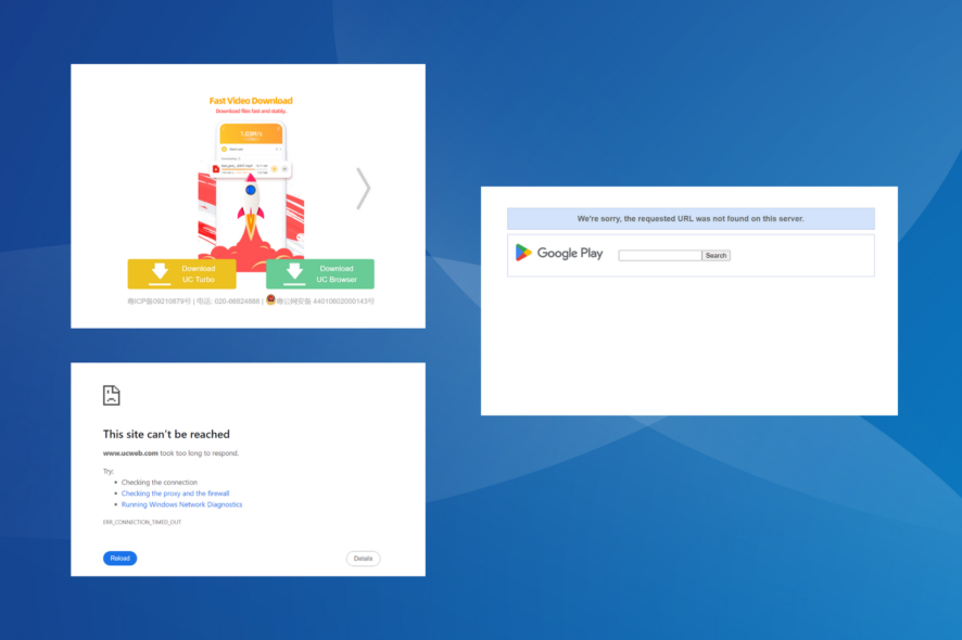 fix ucbrowser not allowed