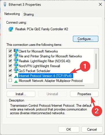 ipv4 properties