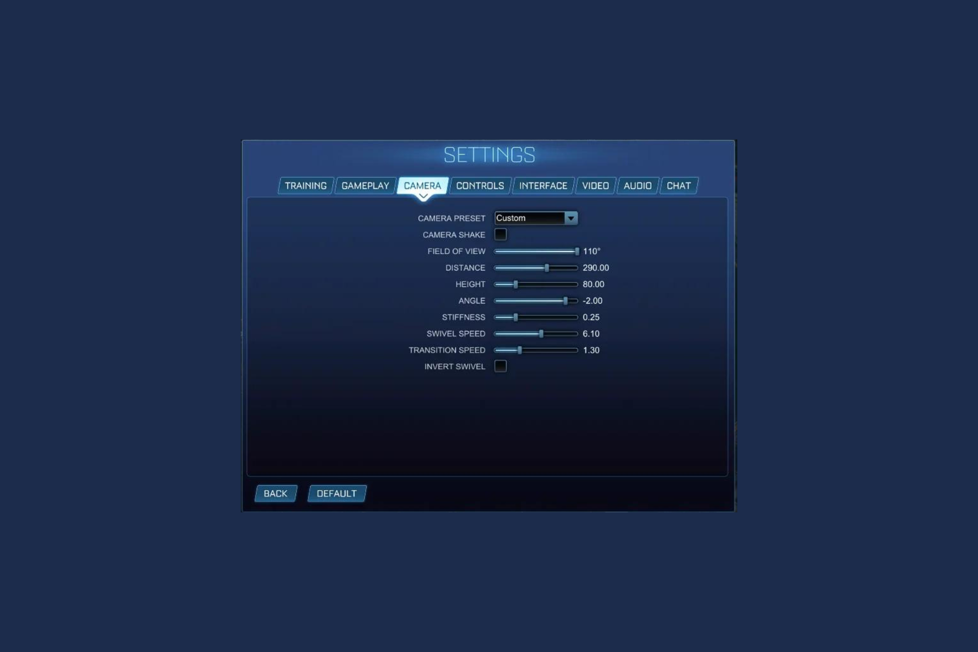 Best Rocket League Camera Settings [Complete Guide]