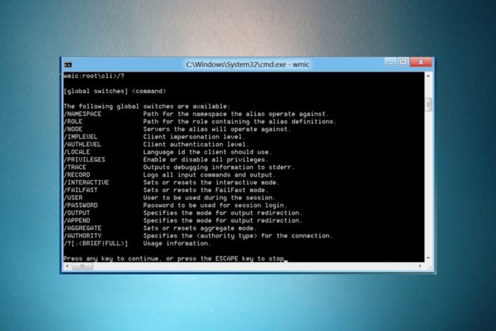 Microsoft disables WMIC in Windows 11