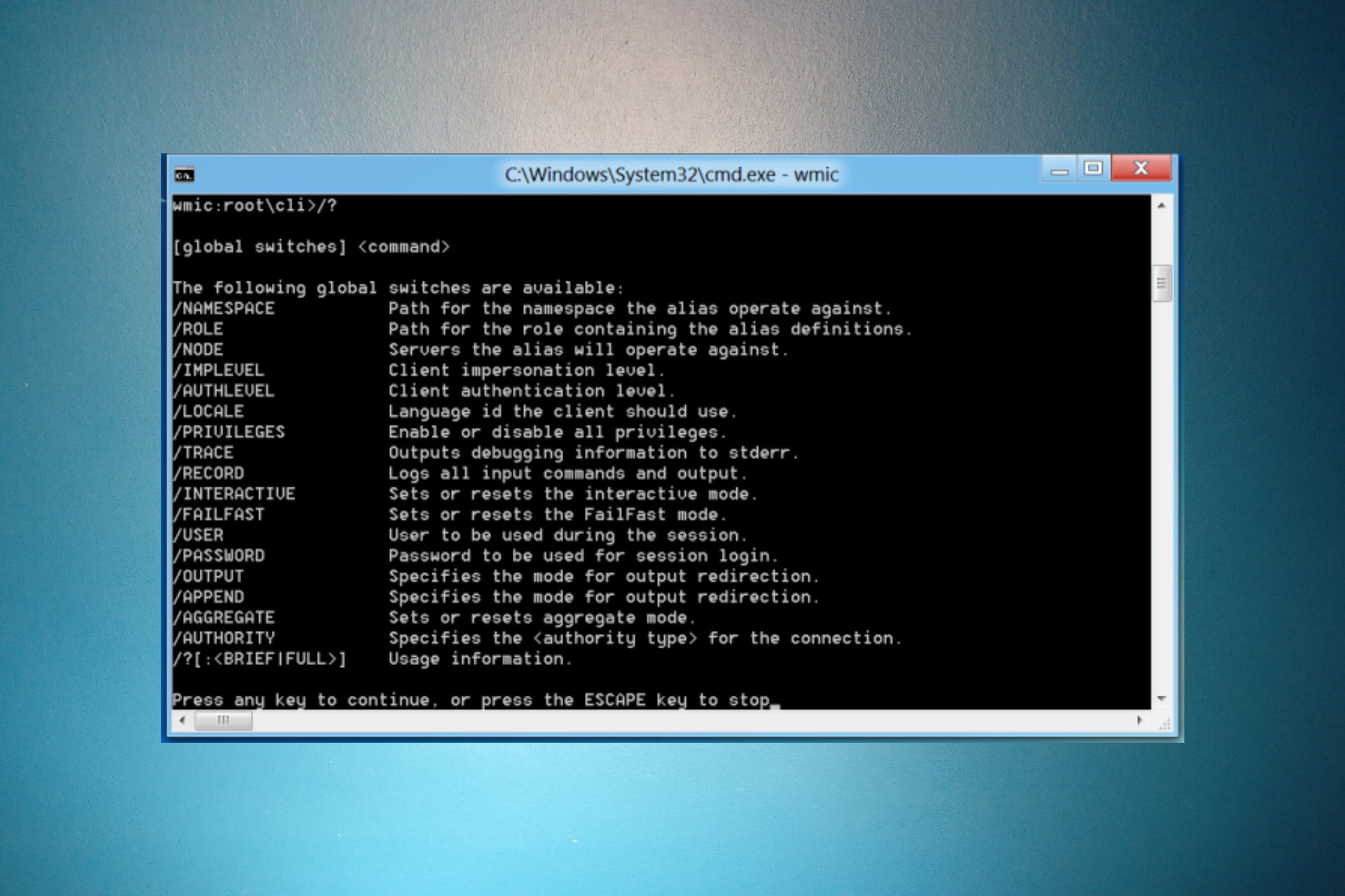 Microsoft disables the WMIC tool on Windows 11