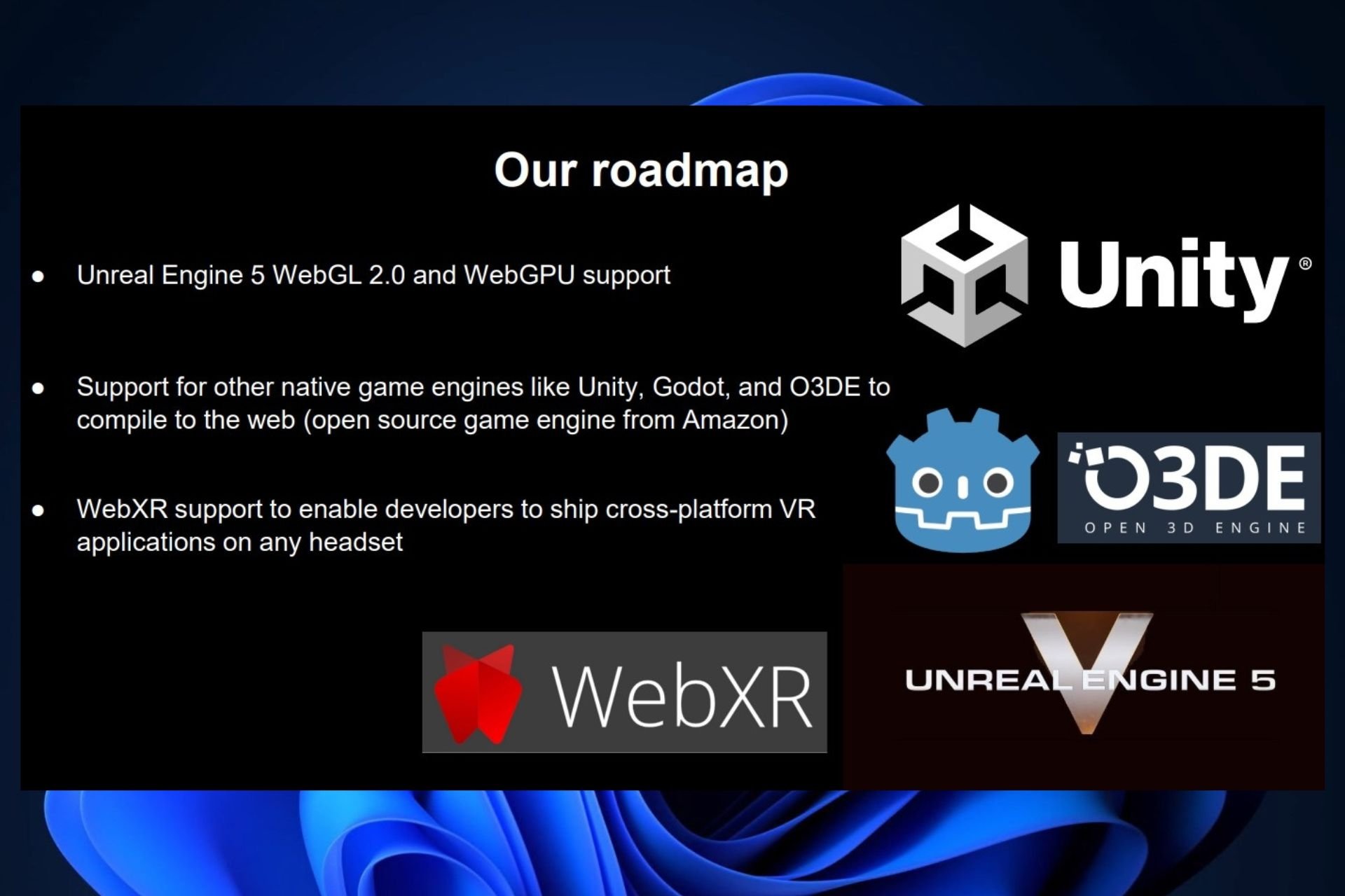 Unreal Engine 5 browser