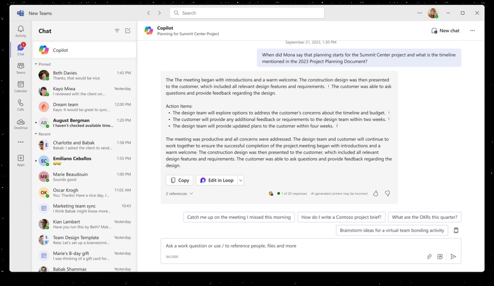 microsoft teams copilot