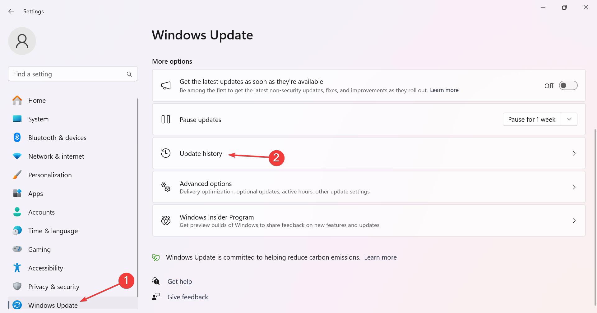 windows update