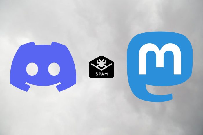 Discord coordinated Mastodon spam attacks
