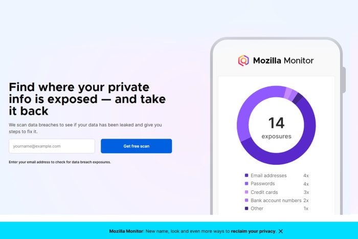 Mozilla Monitor Plus