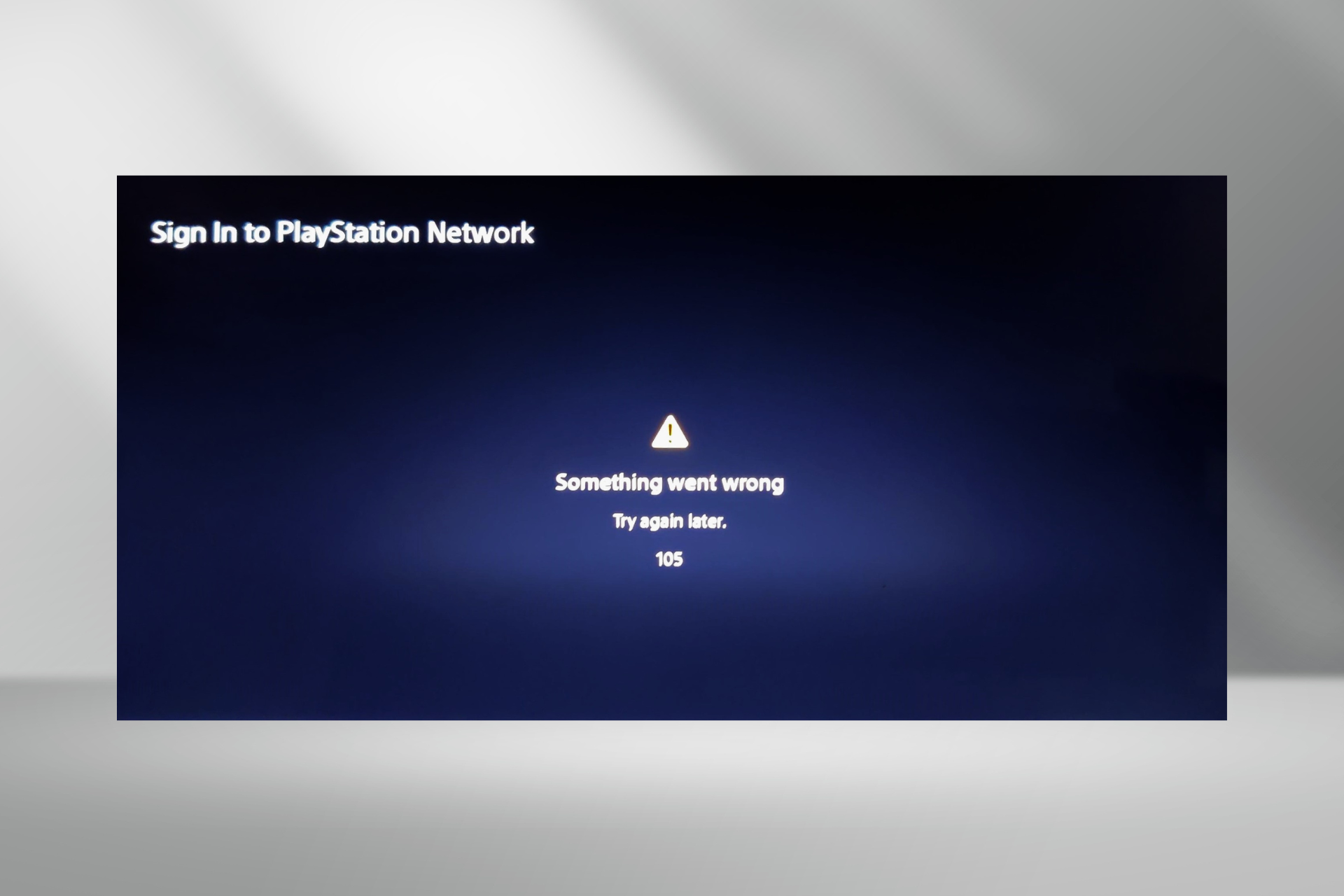 fix playstation portal error 105