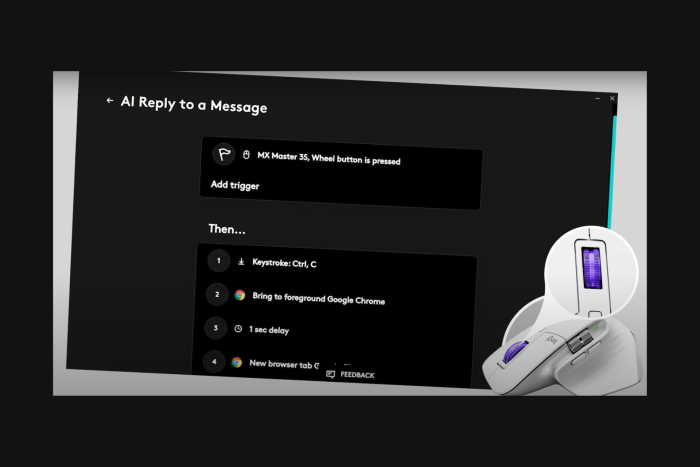 Logitech updates Option Plus with new AI Smart Actions