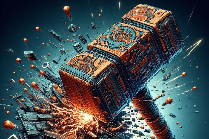 ZenHammer smashing a CPU