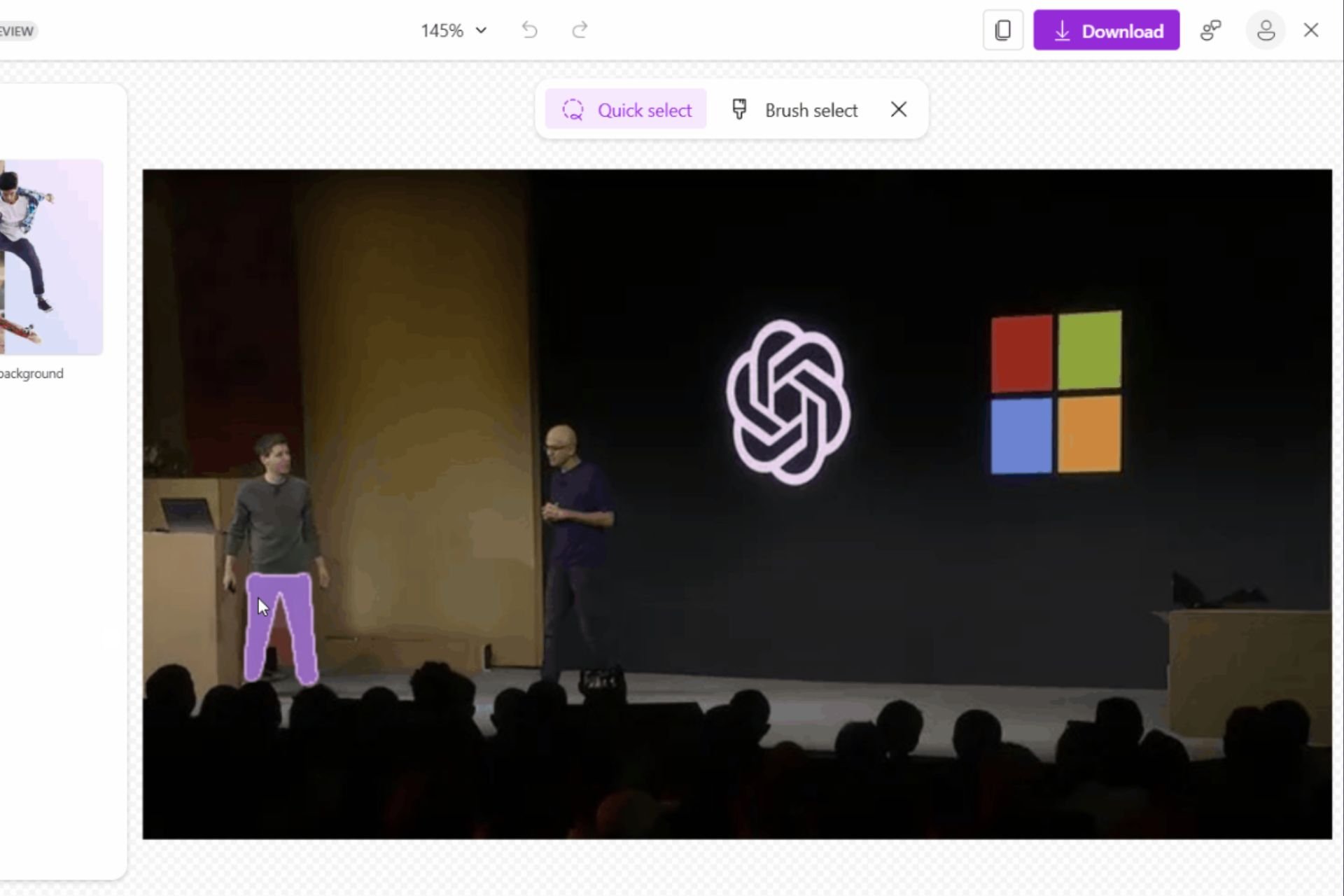 microsoft designer generative erase