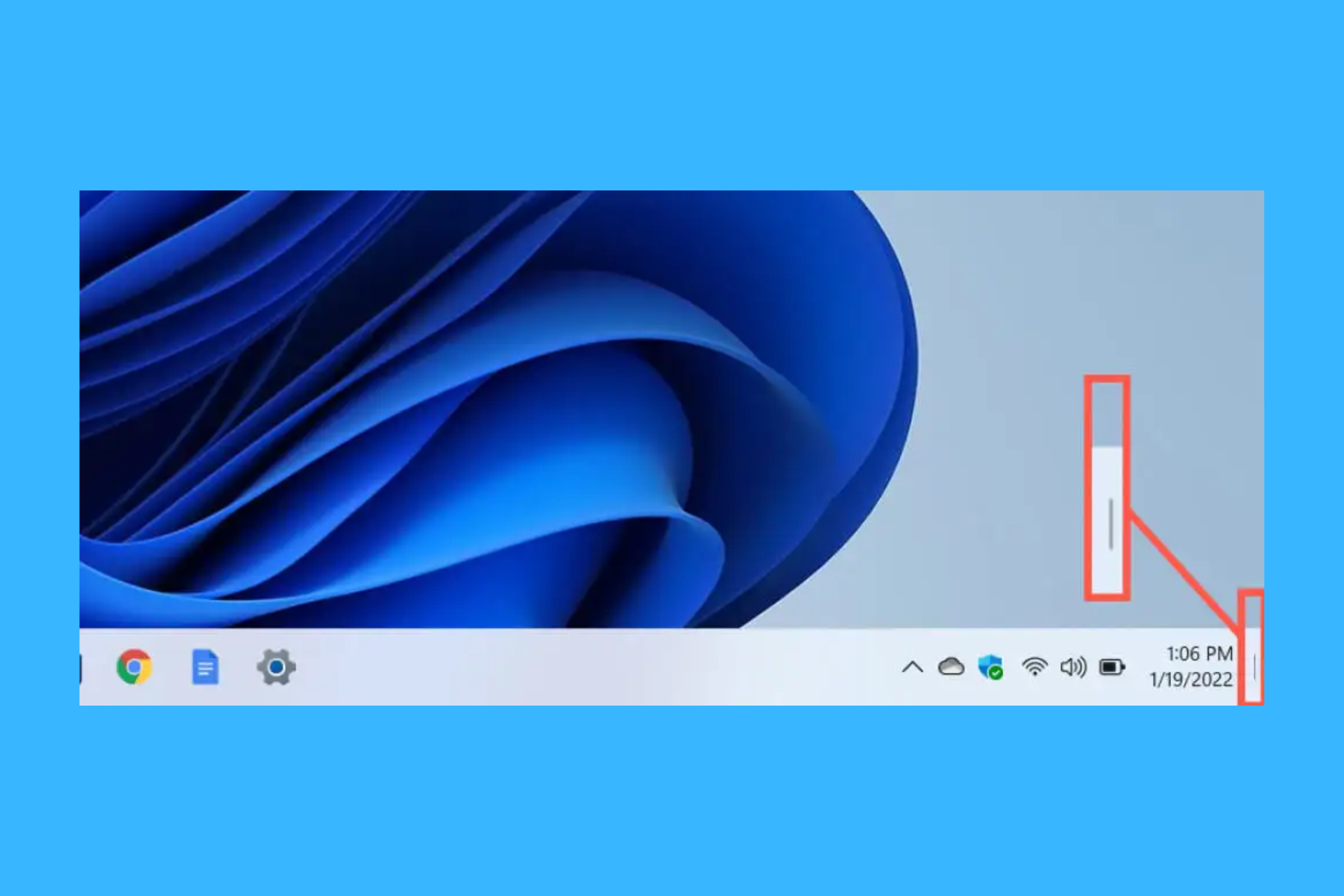 Microsoft will not remove the Show desktop button after all