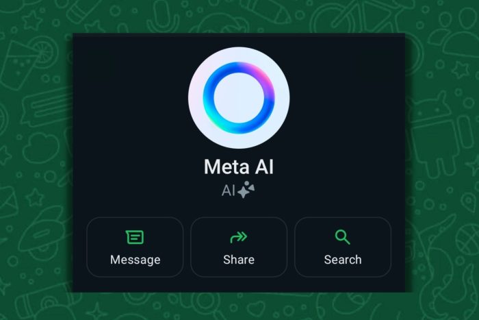 Windows 11 users can now use Meta AI in WhatsApp, but there's a catch