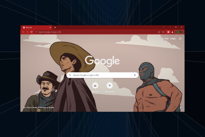 Google Gemini in Chrome's address bar