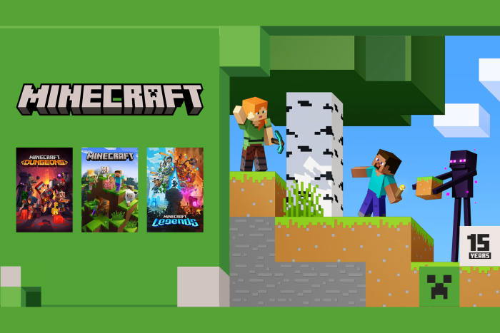Minecraft 15th anniversary celebration event