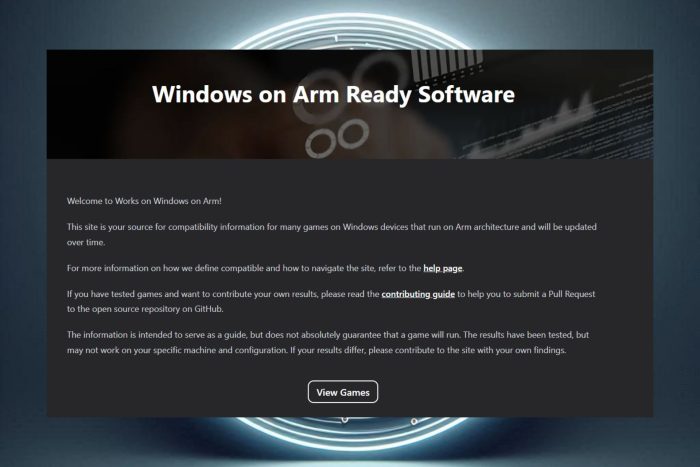 The home page of WorksOnWoA.com displayed on an AI generated background