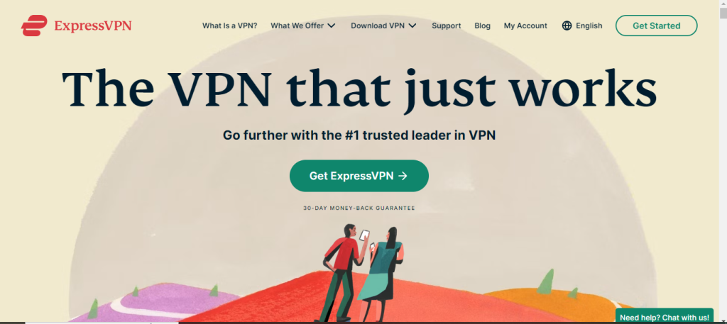 ExpressVPN Website