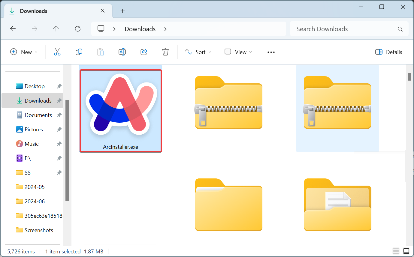 arcinstaller.exe