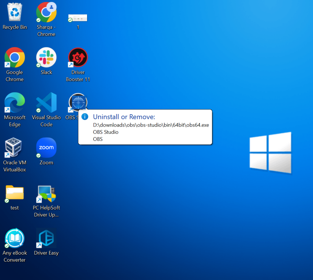 using hunter mode in revo uninstaller pro