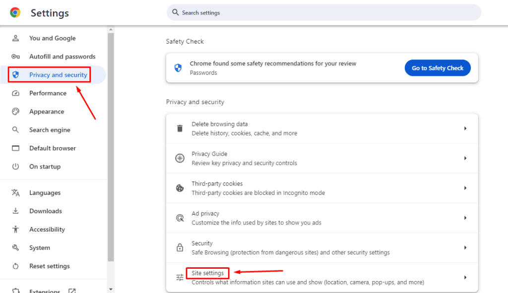 Privacy and security