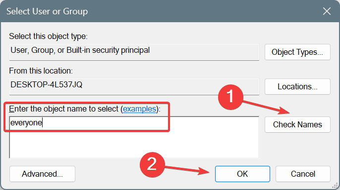 permissions