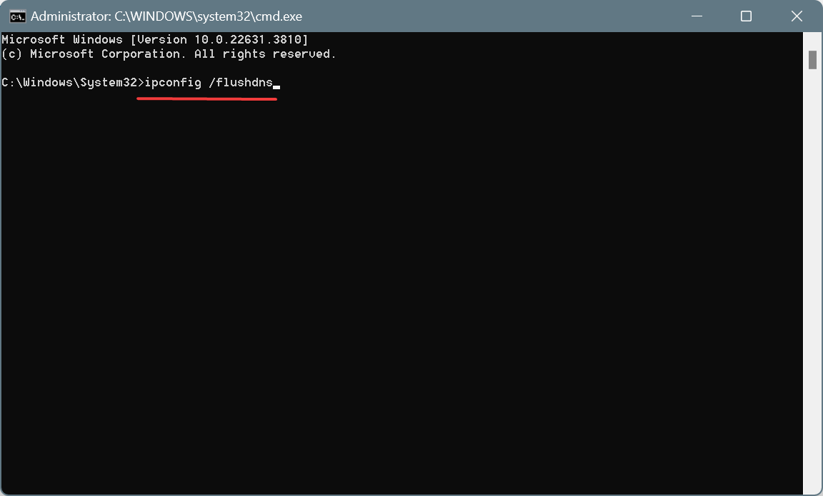 flush DNS to fix valorant error 62