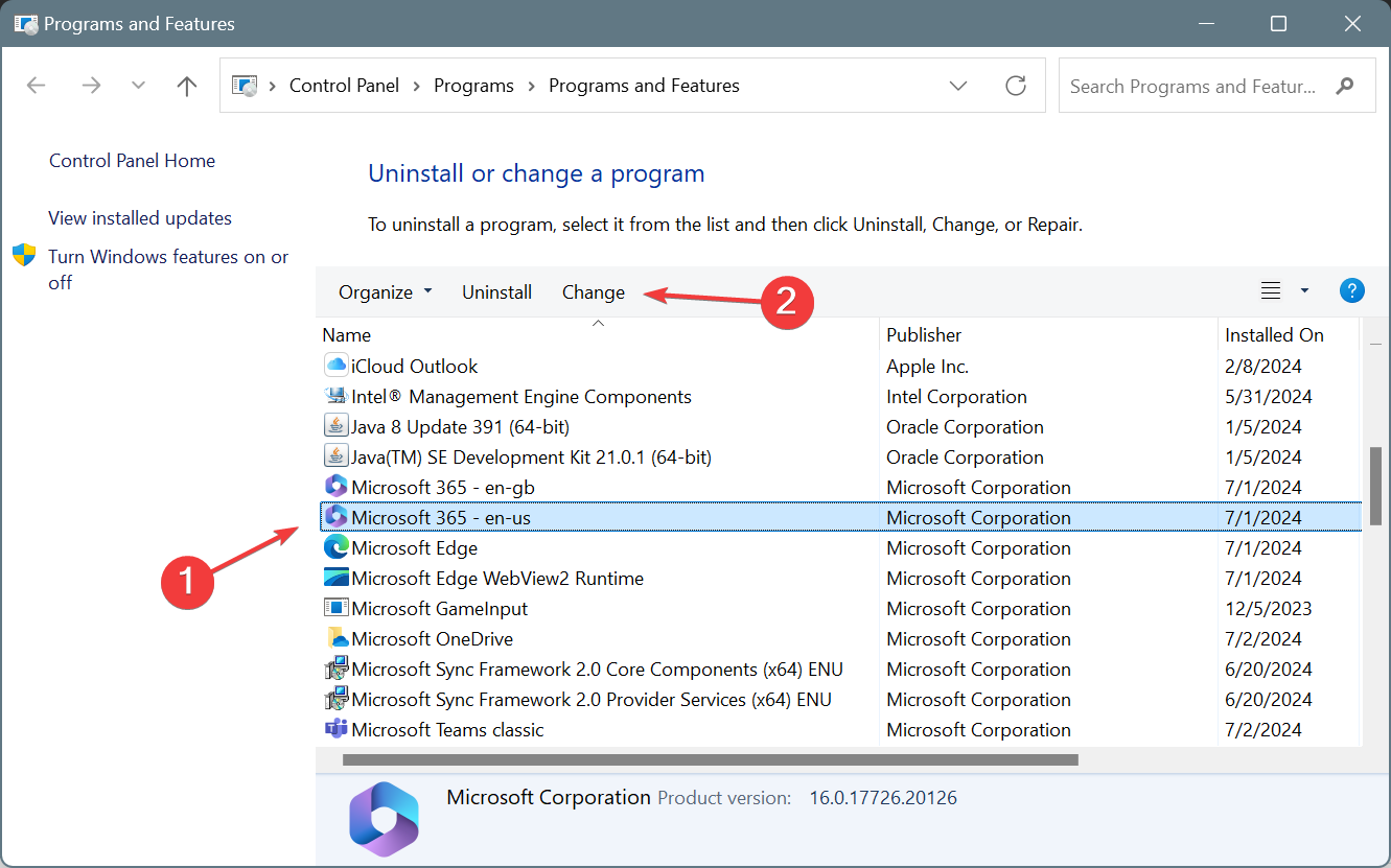 microsoft office repair