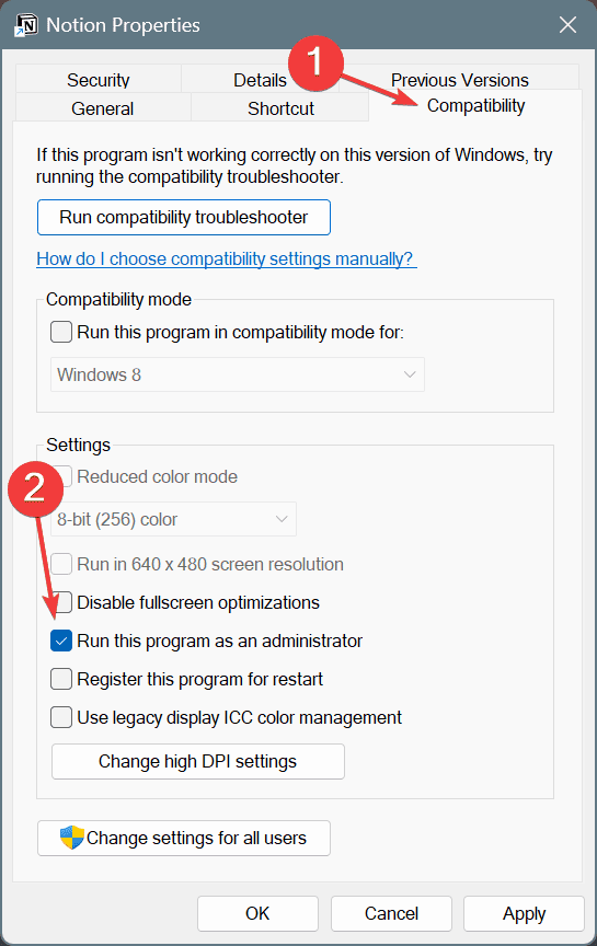 run as administrator to fix app_global.asax.dll - 'access is denied