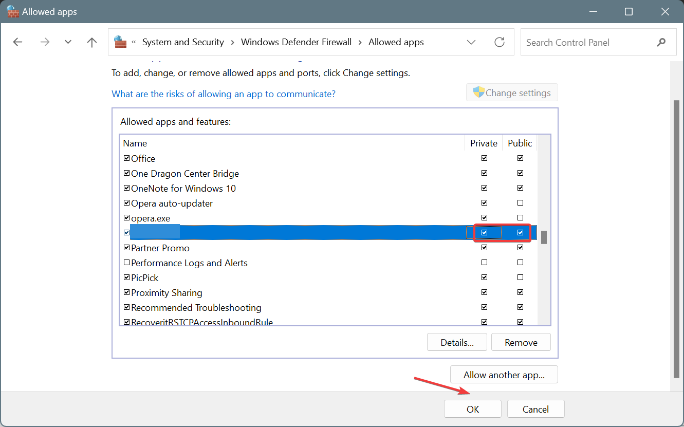 whitelist in firewall to fix overwatch 2 error disconnected