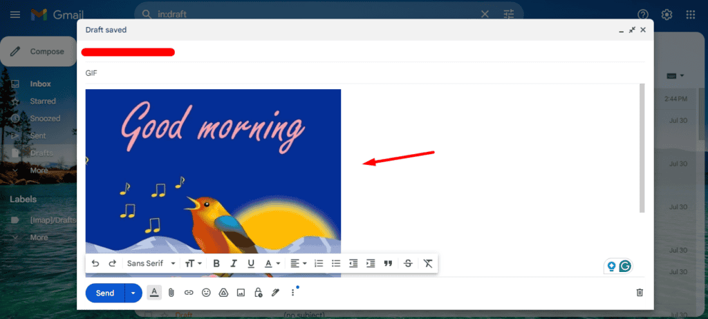 Paste GIF