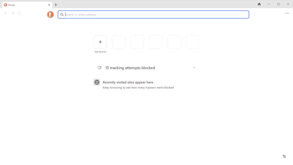 duckduckgo browser main page
