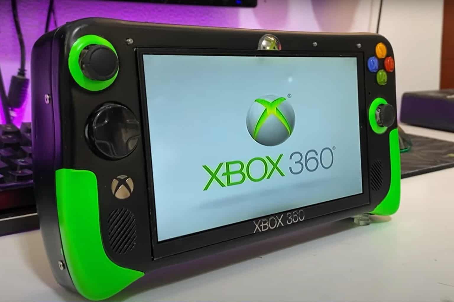 portable Xbox 360 handheld