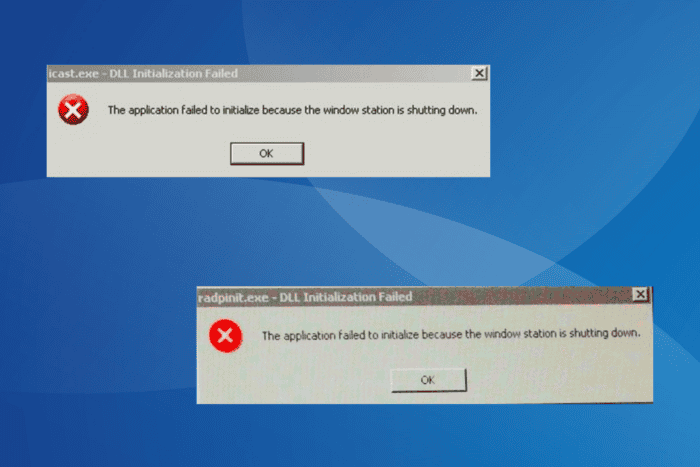 ERROR_DLL_INIT_FAILED_LOGOFF