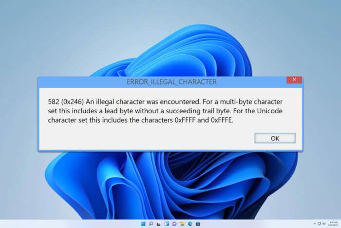 ERROR_ILLEGAL_CHARACTER