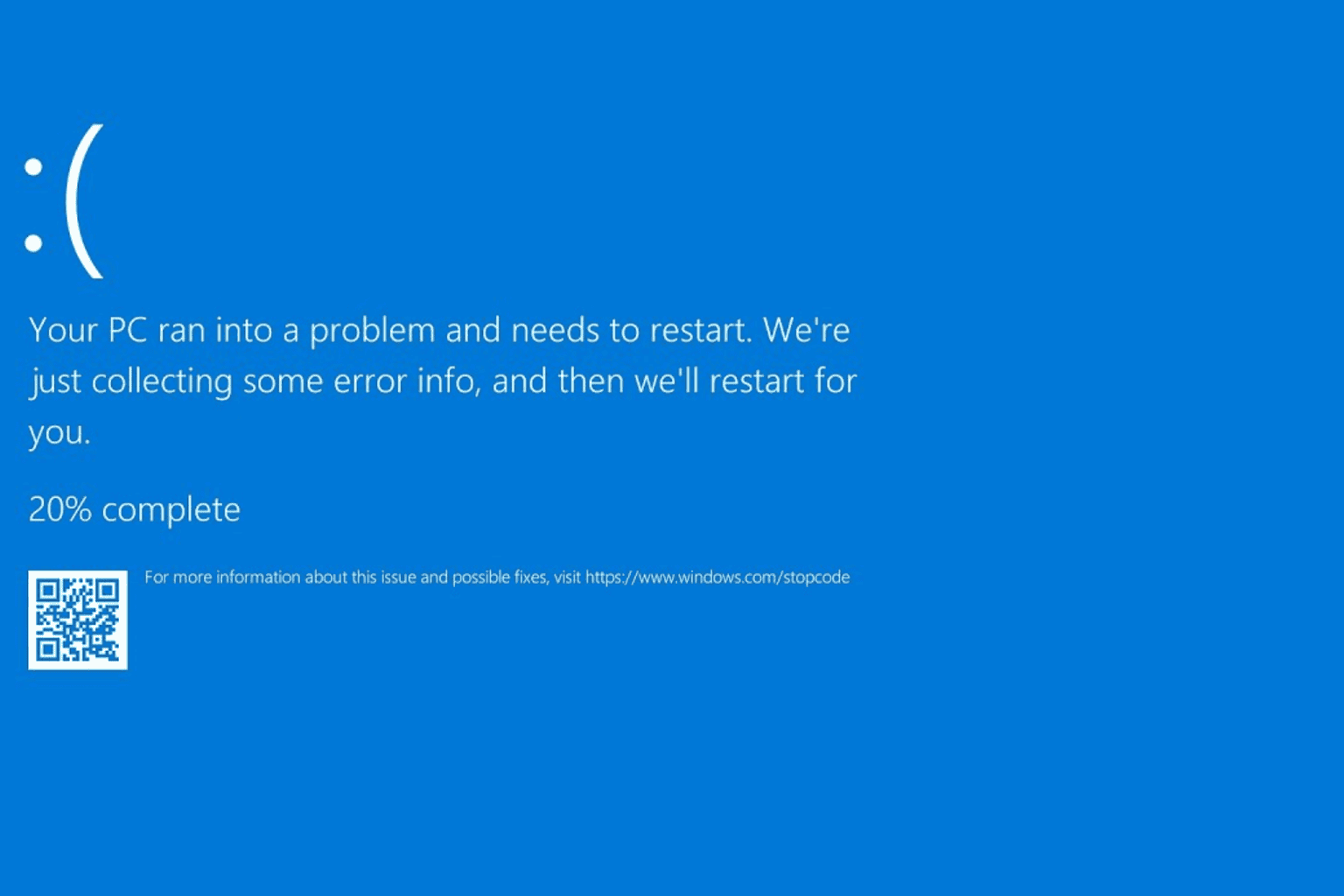 How to fix ERROR_UNEXPECTED_MM_CREATE_ERR