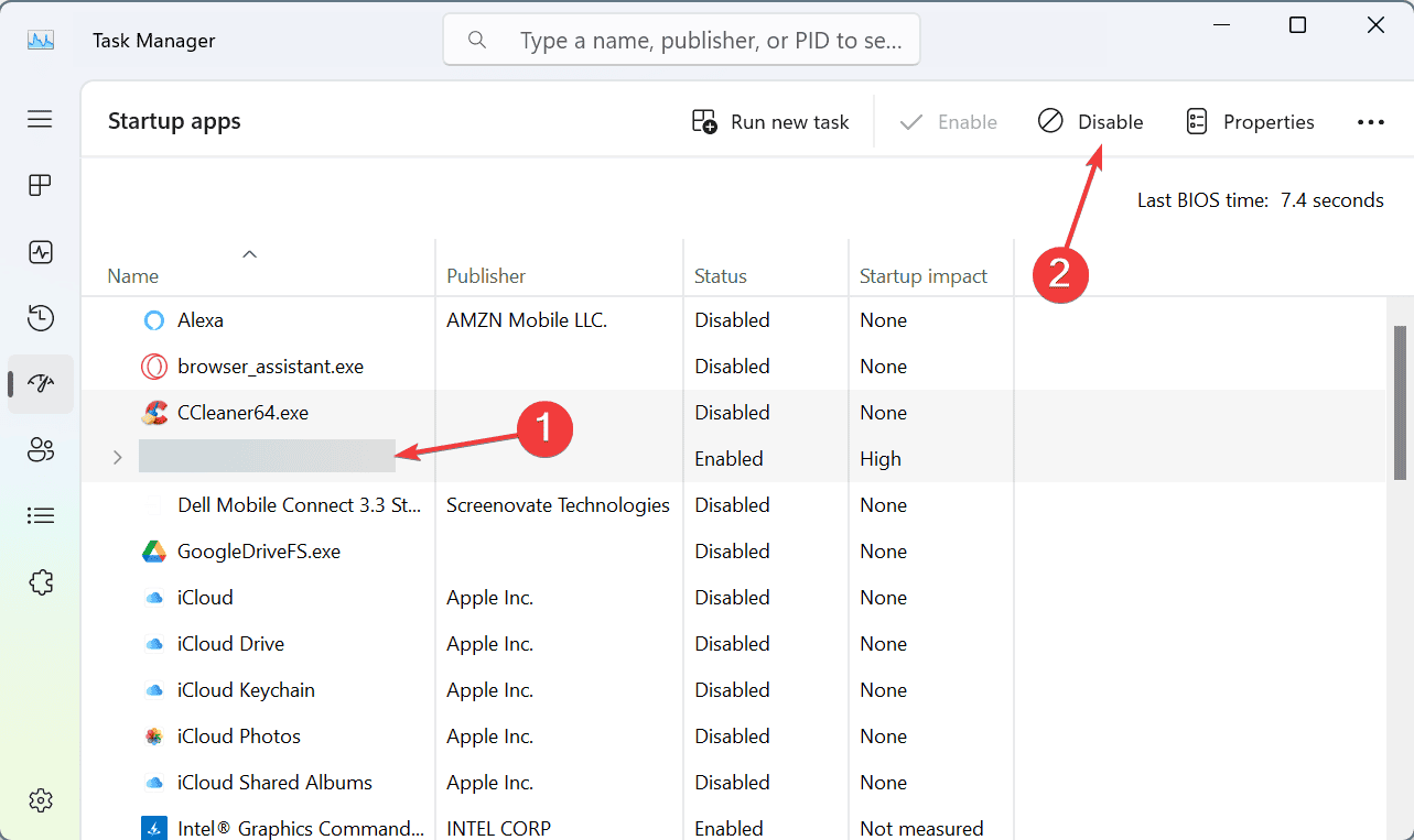 disable startup apps 