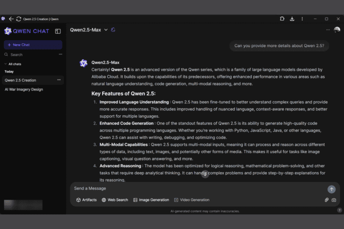 How to download and install Qwen 2.5 chatbot