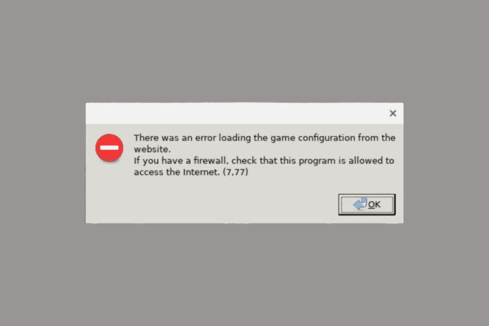 How to fix the Jagex Launcher error 7.7