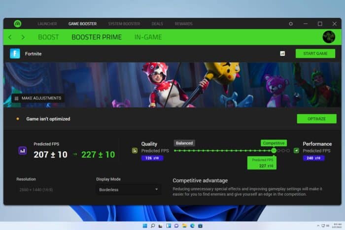razer cortex crashing pc