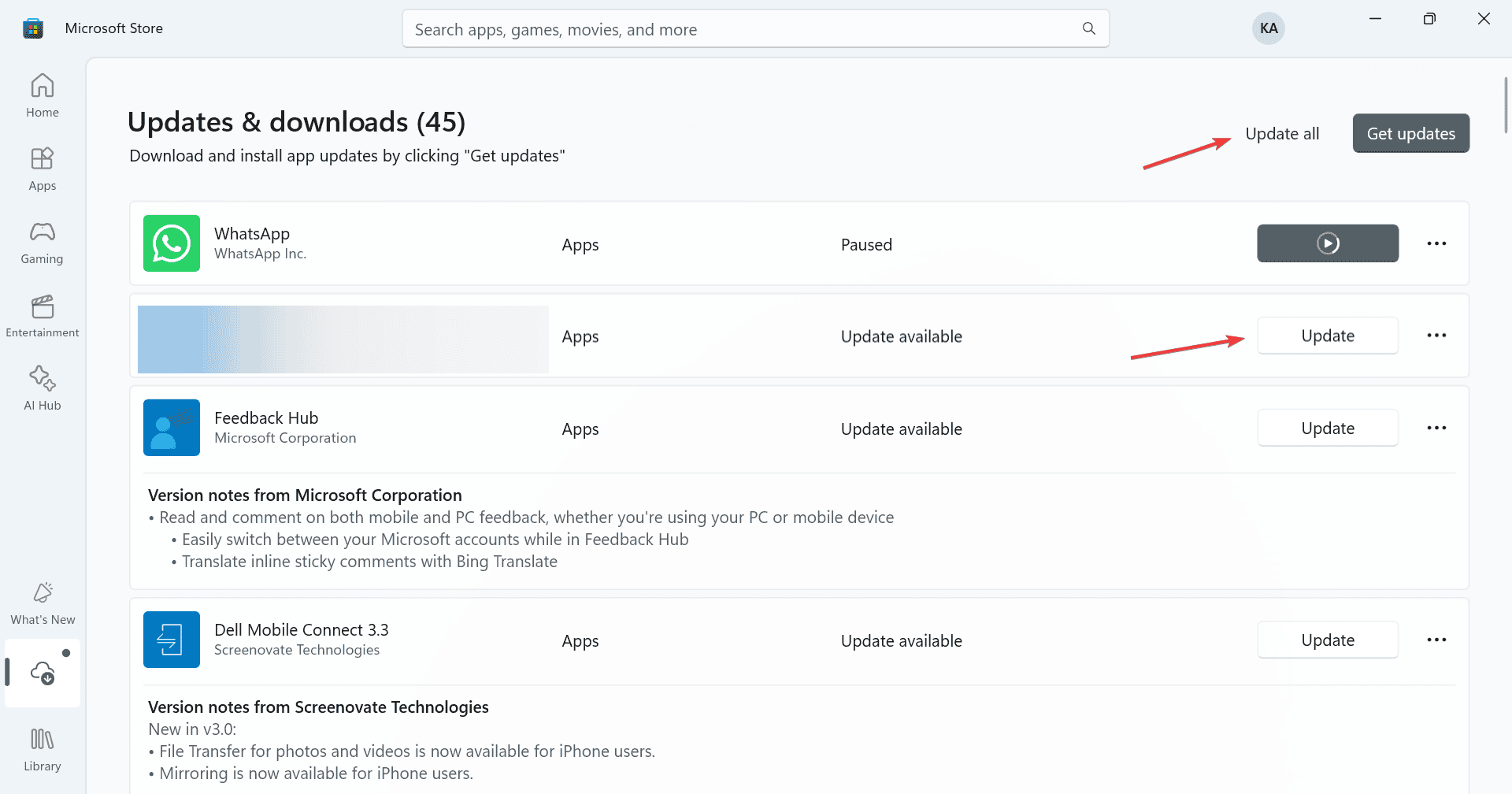 update to fix omen gaming hub application restart required