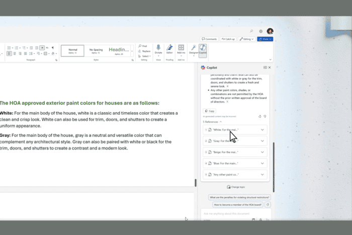Copilot will summarize 1,500,000 words or 3,000 pages in Word