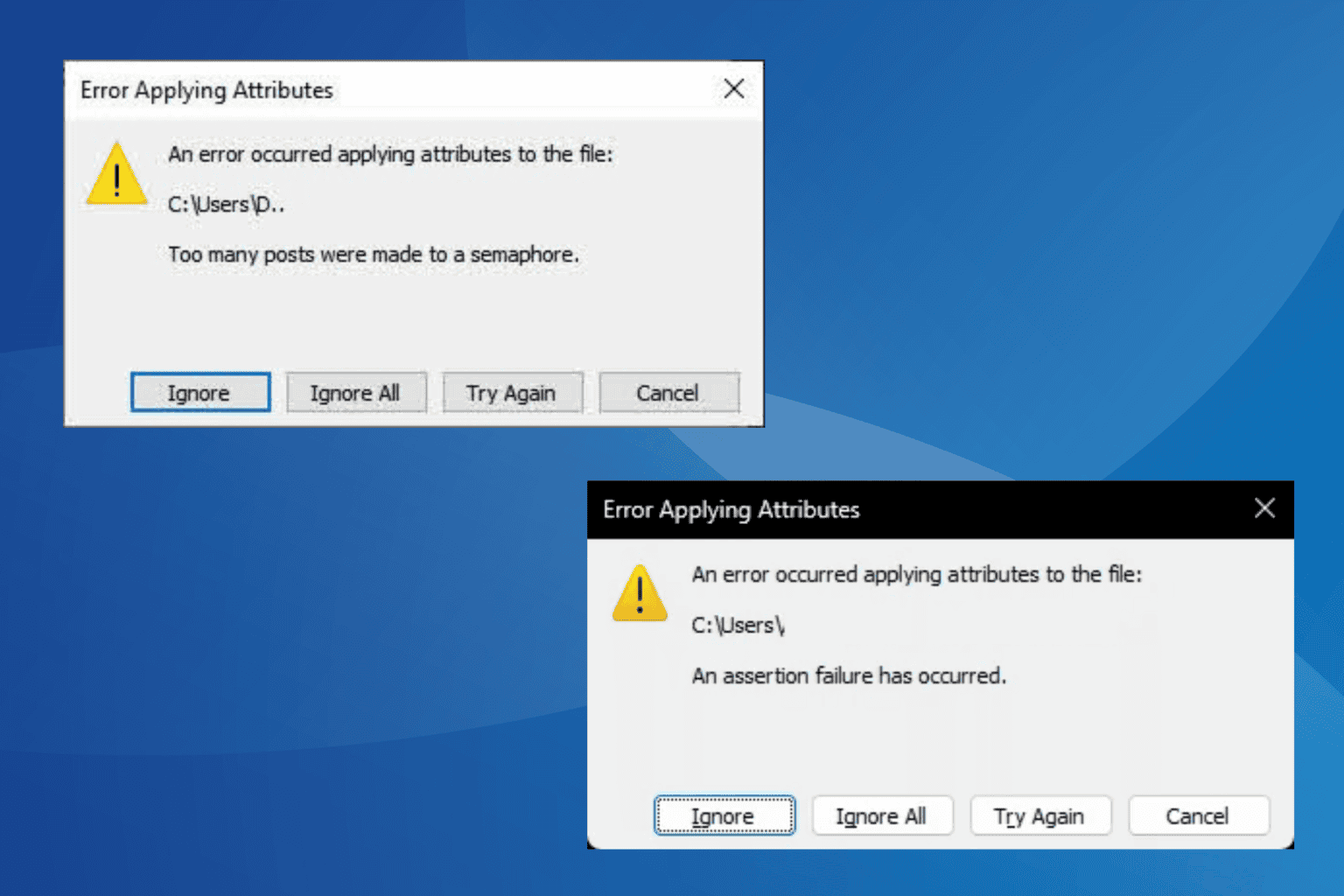 ERROR_ASSERTION_FAILURE