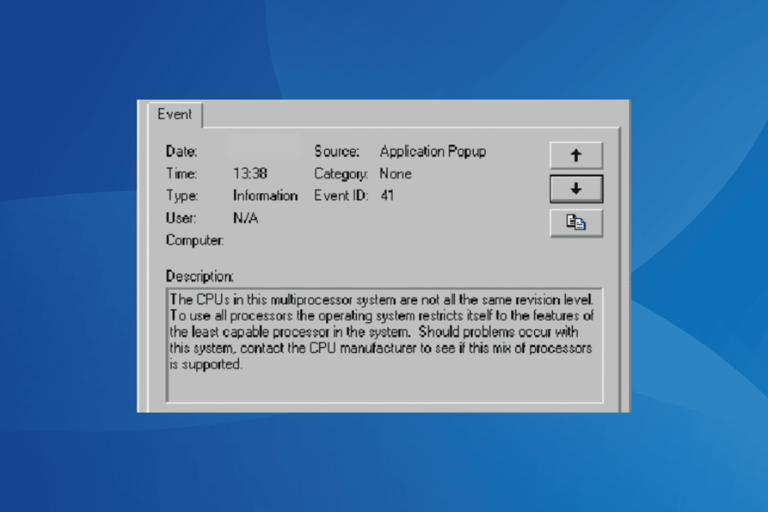 ERROR_MP_PROCESSOR_MISMATCH